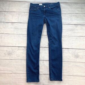 Gap 1969 Jeans sz 28 R Always Skinny Medium Wash Inseam 32"